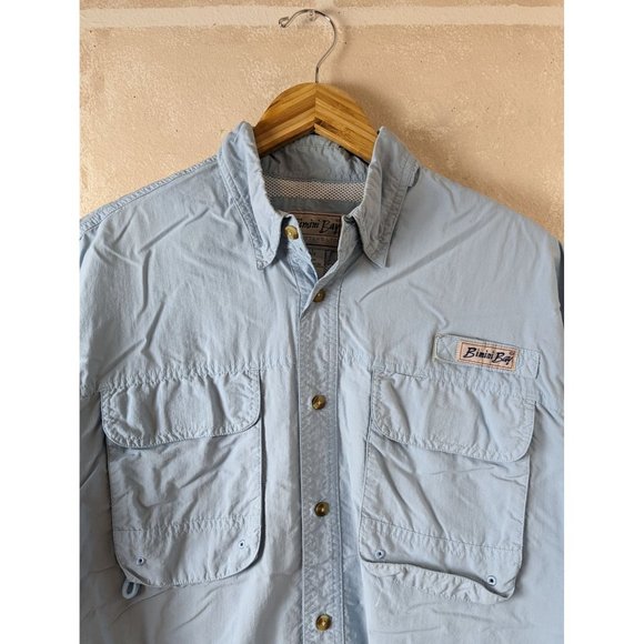 Bimini Bay Outfitters Ltd. Men's Button Down Shirt Short Sleeve Size Large - Picture 2 of 8
